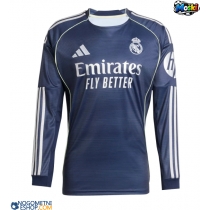 Moški Nogometni dresi Real Madrid Gostujoči 2025-26 Dolgi Rokav